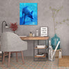Iris-Scott,Modern & Contemporary,Animals,Impressionism,shaking dog,finger paint,