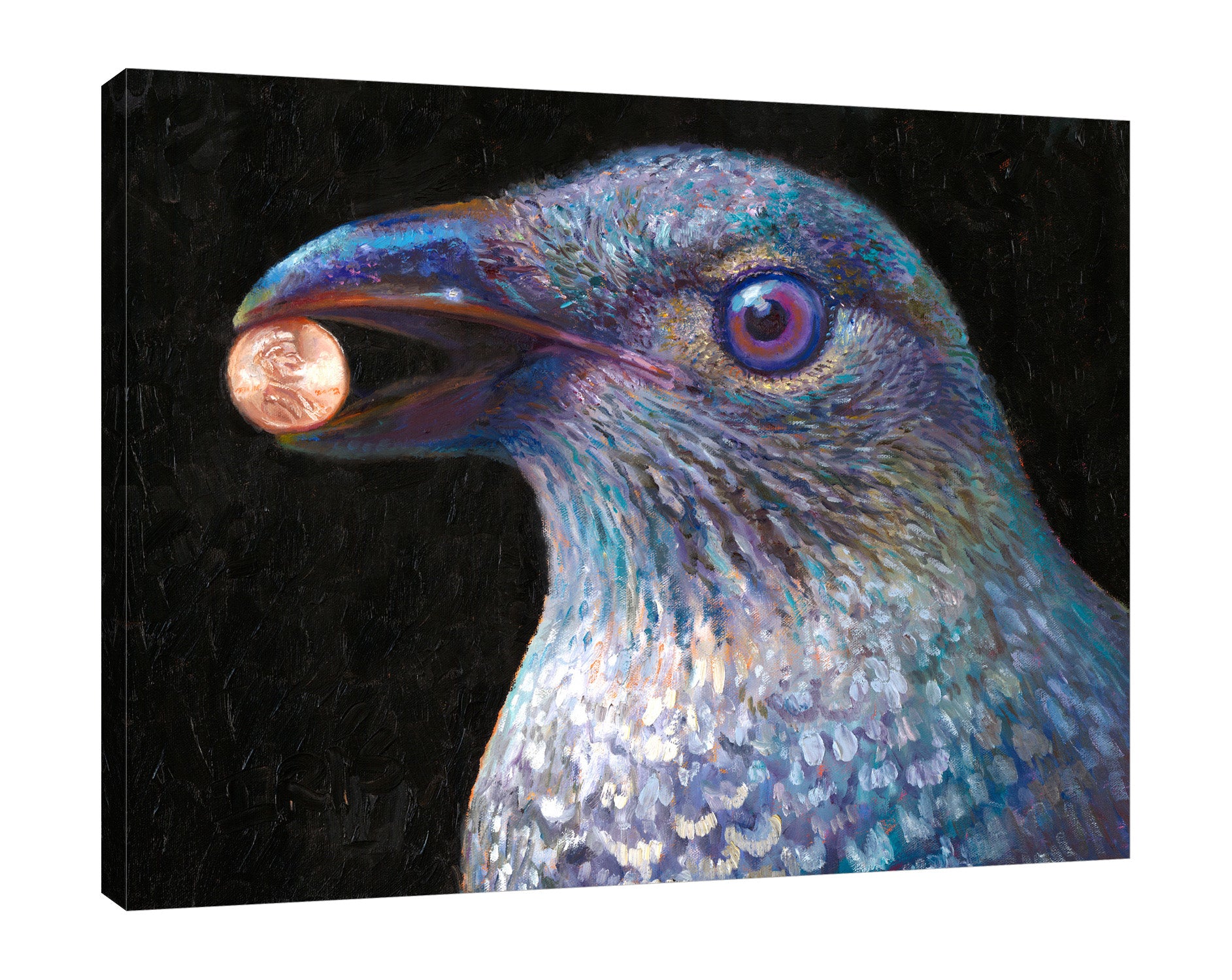 Iris-Scott,Modern & Contemporary,Animals,Impressionism,surreal,finger paint,animal,nature,birds,